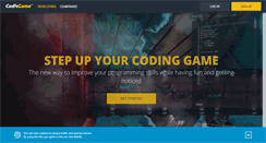 Desktop Screenshot of codingame.com